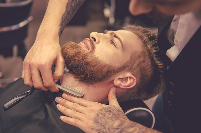 Hair Addicts Straight Razer Shaving Services